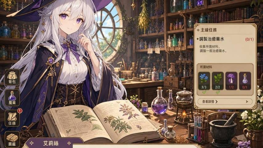 魔女秘药 实机画面 演示图 7